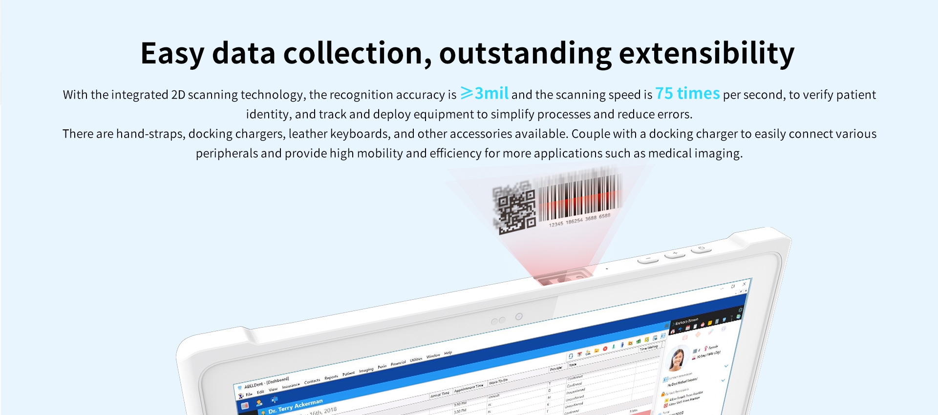 Easy data collection,outstanding extensibility