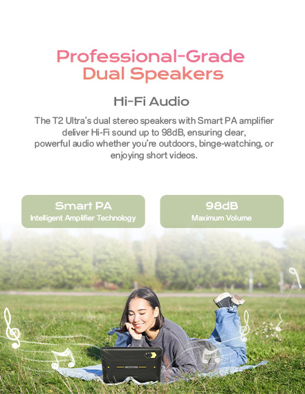 Professional-Grade Dual Speakers-Hi-Fi Audio