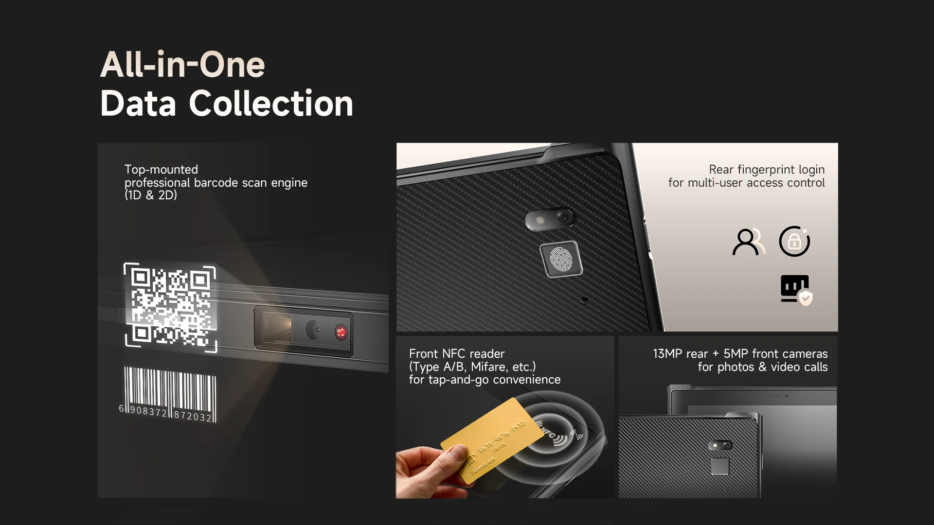 All-in-One Data Collection Capabilities