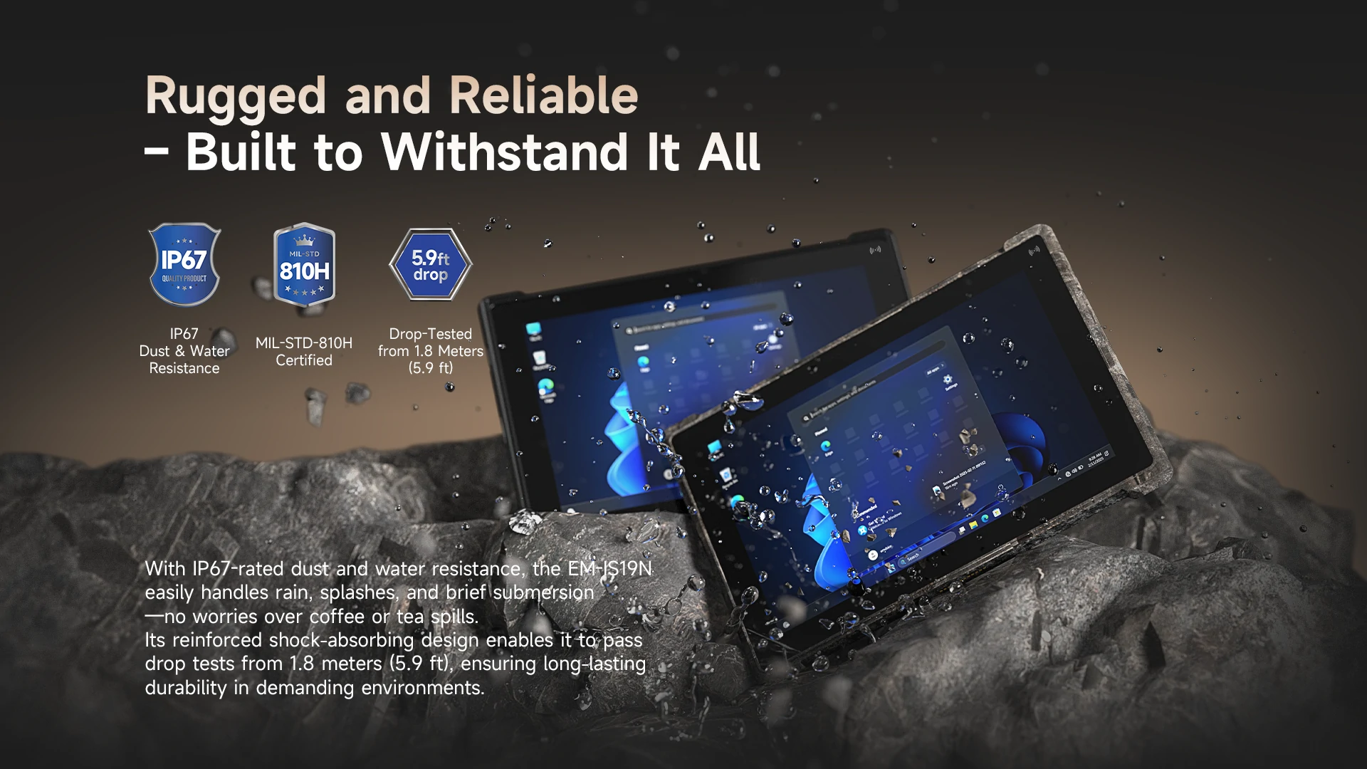 Rugged and Reliable Design