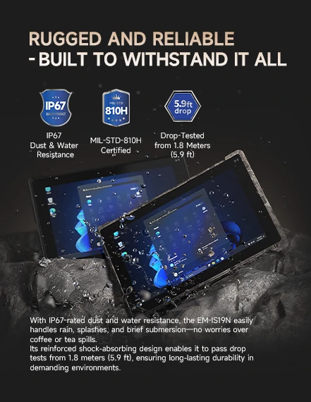 Rugged and Reliable Design