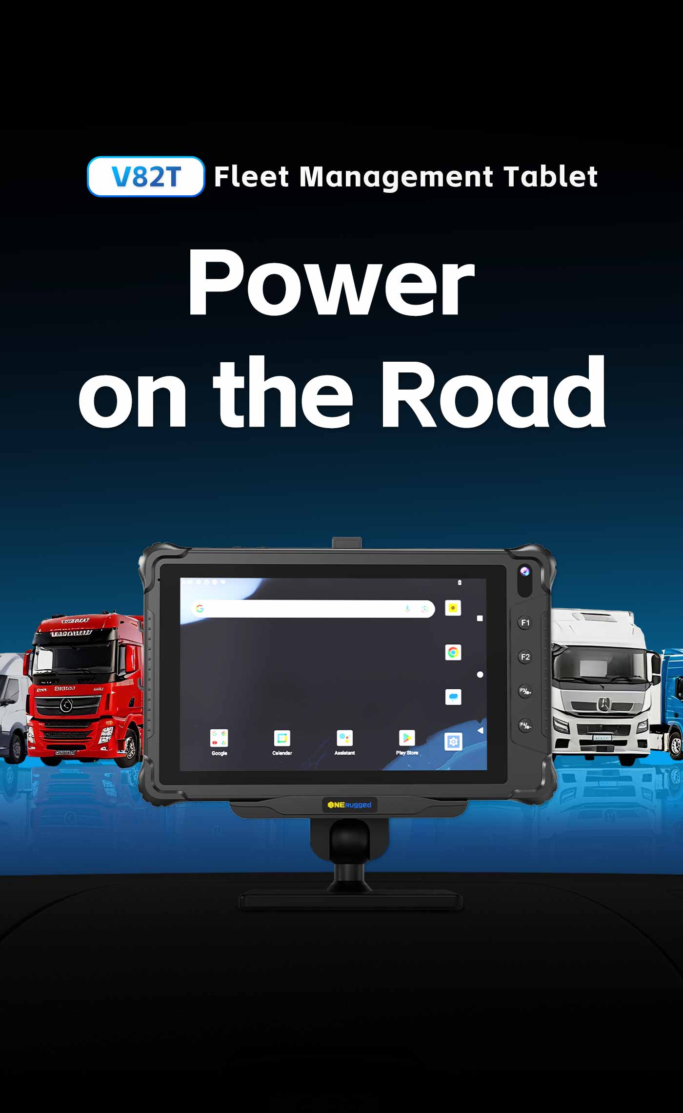 Pièces similaires à: V82T fleet management tablet for vehicle-mounted applications, driver control and road operations